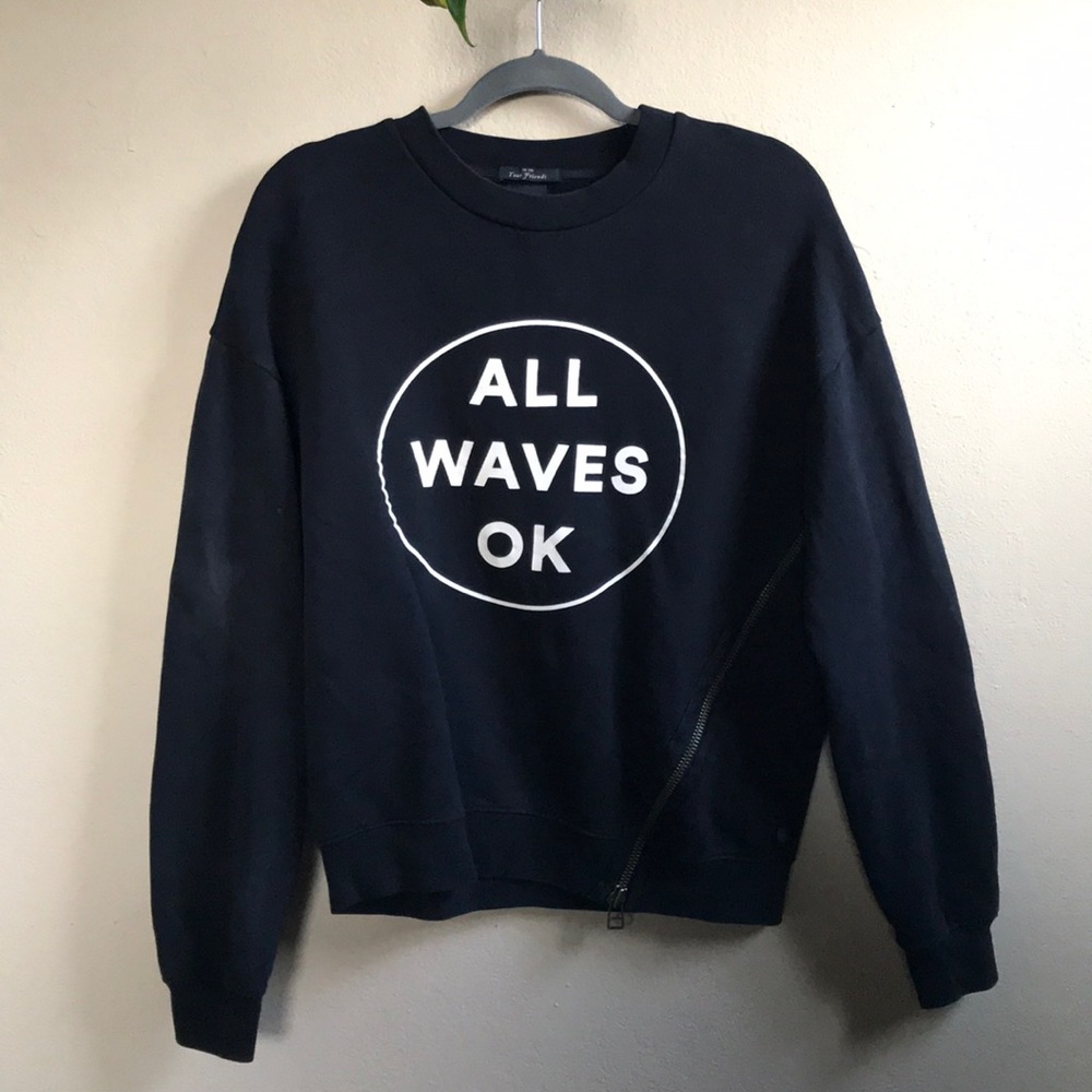 Scotch & Soda Zip Detailed Sweater